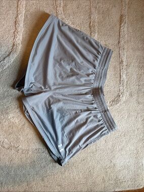 Under Armour Light Gray Women's Running Shorts